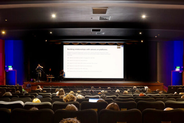 Interior of a cinema